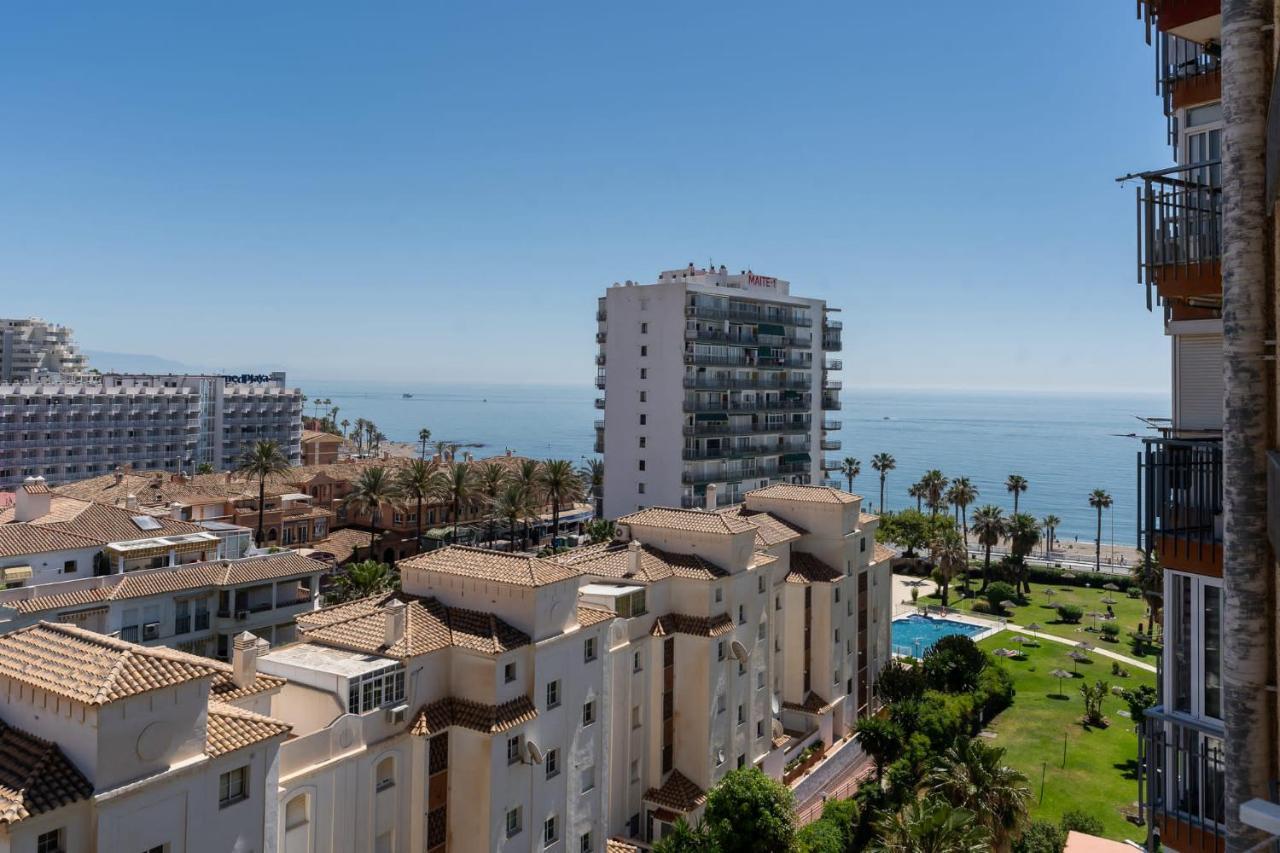 Ferienwohnung Mi Casa De La Playa -Estudio Frente Al Mar- Benalmádena Exterior foto